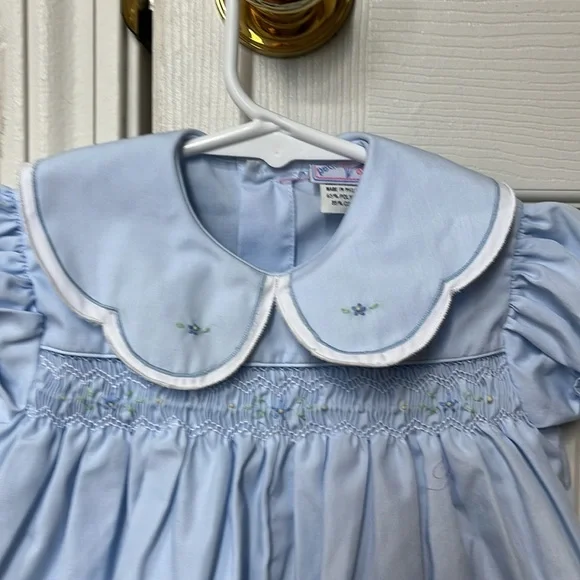 Lovely vintage powder blue Petit Ami bloomers size 9 months - Picture 2 of 7